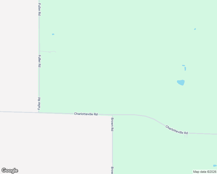 map of restaurants, bars, coffee shops, grocery stores, and more near 6539 Charlotteville Road in Newfane