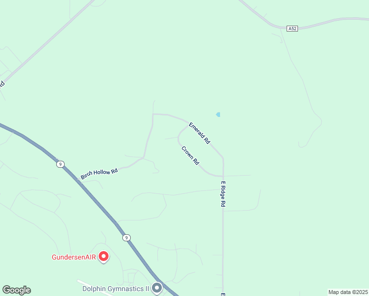 map of restaurants, bars, coffee shops, grocery stores, and more near 2419 Crown Road in Decorah