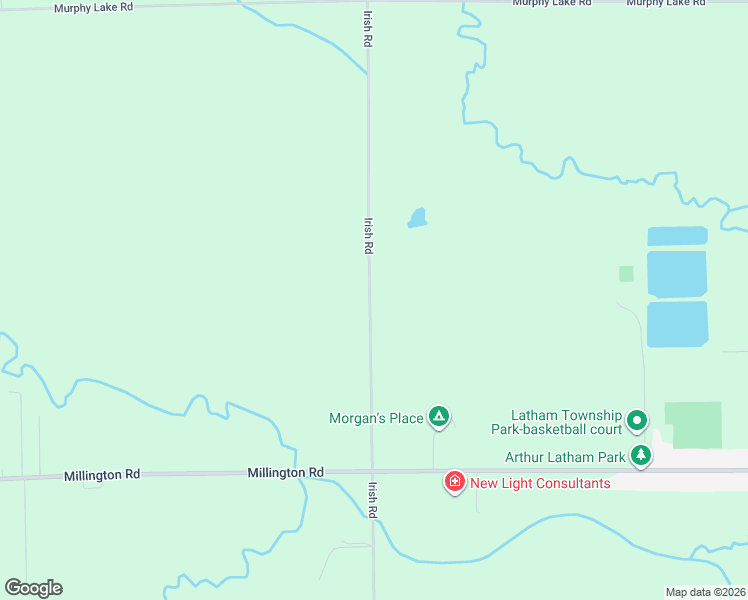 map of restaurants, bars, coffee shops, grocery stores, and more near 8317 Irish Road in Millington