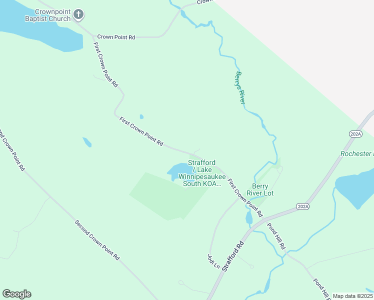 map of restaurants, bars, coffee shops, grocery stores, and more near 100 First Crown Point Road in Strafford