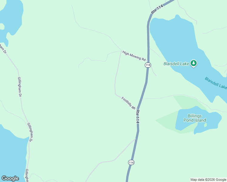 map of restaurants, bars, coffee shops, grocery stores, and more near 51 Foothills Road in Bradford