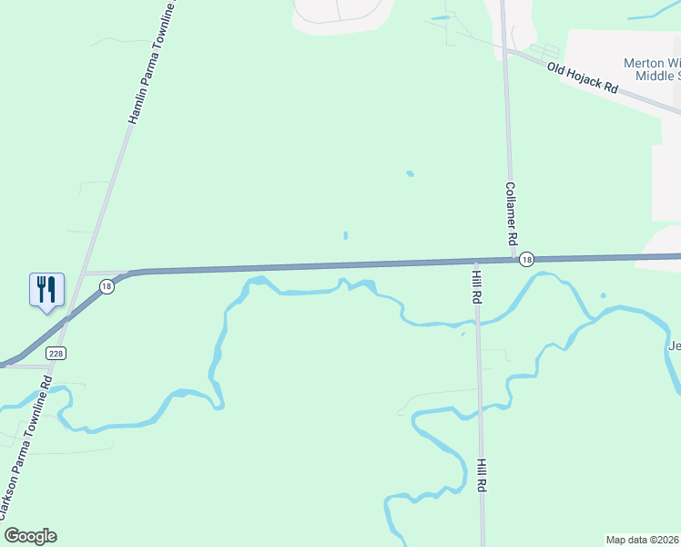 map of restaurants, bars, coffee shops, grocery stores, and more near 1289 West Avenue in Hilton