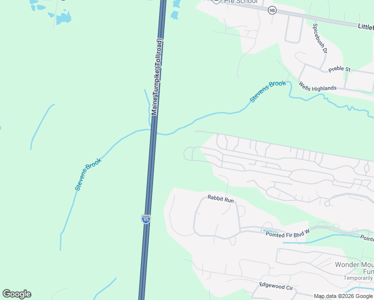 map of restaurants, bars, coffee shops, grocery stores, and more near 208 Littlefield Village Road in Ogunquit