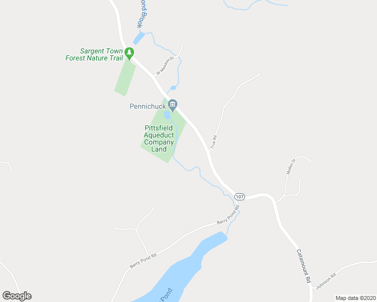map of restaurants, bars, coffee shops, grocery stores, and more near 401 Catamount Road in Pittsfield