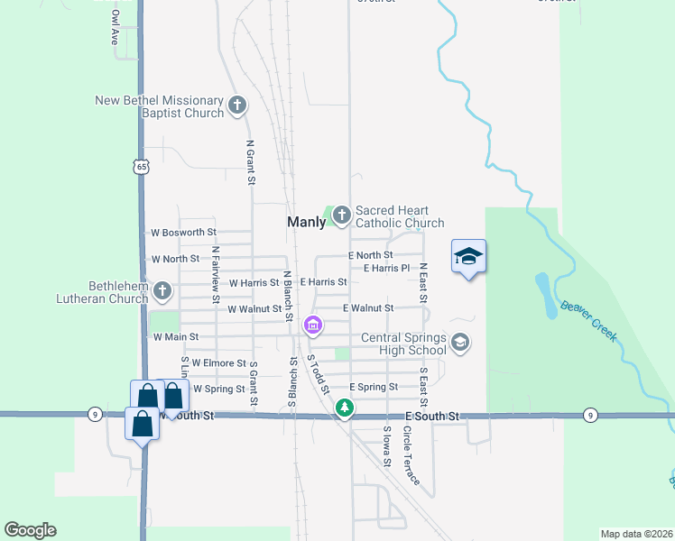 map of restaurants, bars, coffee shops, grocery stores, and more near in Manly