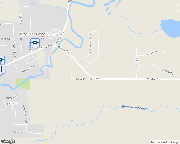 map of restaurants, bars, coffee shops, grocery stores, and more near 2 Carrie Marie Lane in Hilton