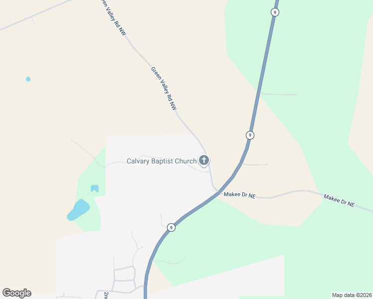 map of restaurants, bars, coffee shops, grocery stores, and more near 1808 Green Valley Road Northwest in Waukon