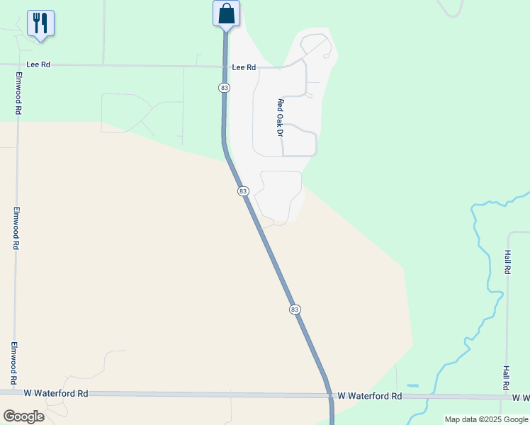 map of restaurants, bars, coffee shops, grocery stores, and more near 500 Whistle Drive in Hartford