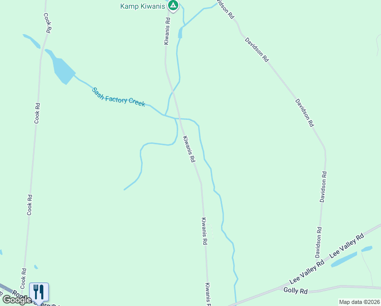 map of restaurants, bars, coffee shops, grocery stores, and more near 8812-8862 Kiwanis Road in Oneida County