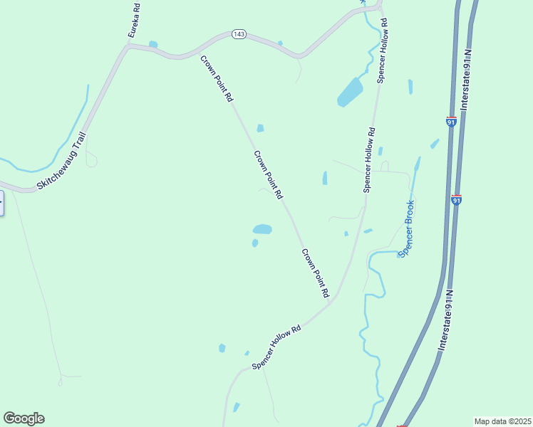 map of restaurants, bars, coffee shops, grocery stores, and more near 215 Crown Point Road in Springfield