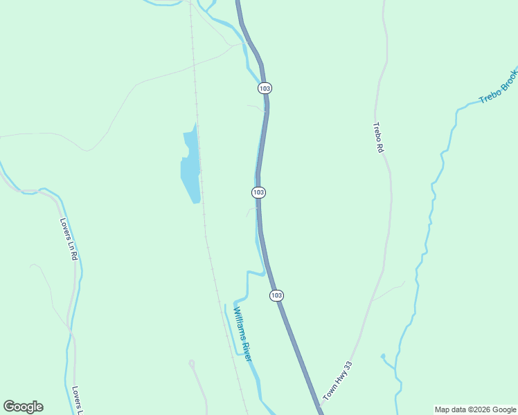 map of restaurants, bars, coffee shops, grocery stores, and more near 1100 Vermont 103 in Chester