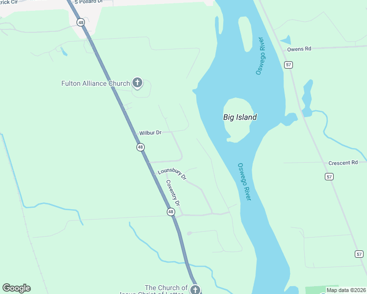 map of restaurants, bars, coffee shops, grocery stores, and more near 32 Wildwinds Drive in Fulton