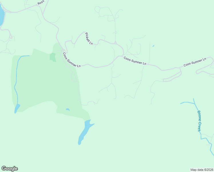 map of restaurants, bars, coffee shops, grocery stores, and more near 61370 Pierson Road in Coos Bay