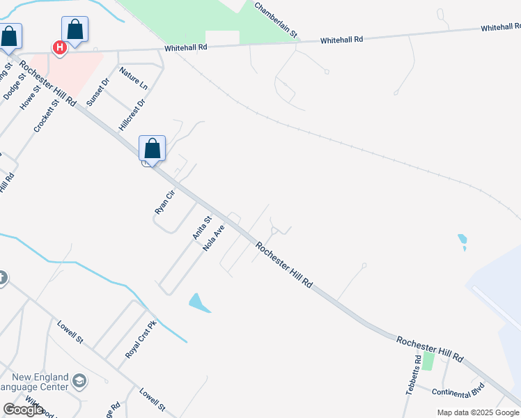 map of restaurants, bars, coffee shops, grocery stores, and more near 6 Dora Drive in Rochester