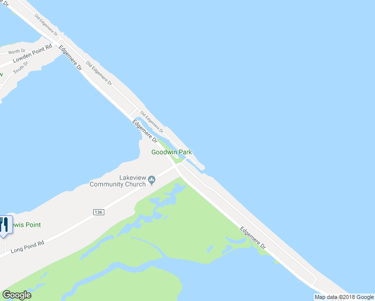 map of restaurants, bars, coffee shops, grocery stores, and more near 2084 Edgemere Drive in Rochester