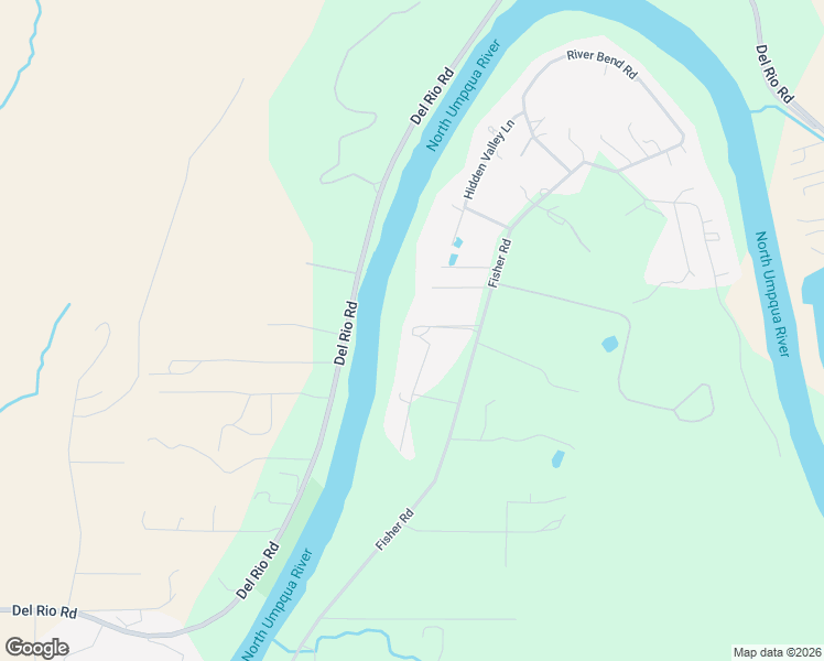 map of restaurants, bars, coffee shops, grocery stores, and more near 2546 Fisher Road in Roseburg