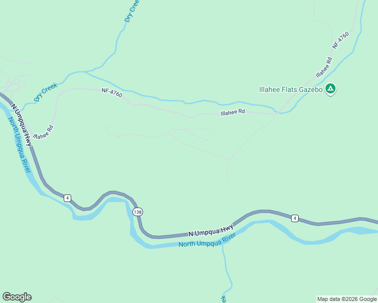 map of restaurants, bars, coffee shops, grocery stores, and more near 1119 Illahee Road in Douglas County