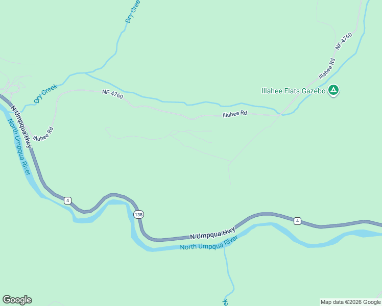 map of restaurants, bars, coffee shops, grocery stores, and more near 1119 Illahee Road in Douglas County