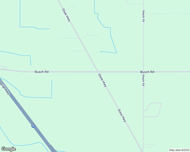 map of restaurants, bars, coffee shops, grocery stores, and more near 9010 Dixie Highway in Birch Run