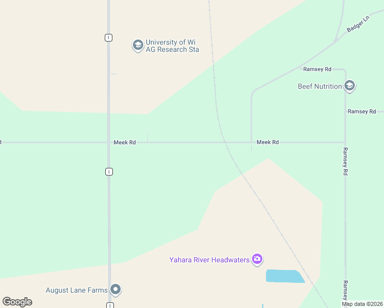 map of restaurants, bars, coffee shops, grocery stores, and more near 4917 Meek Road in Arlington