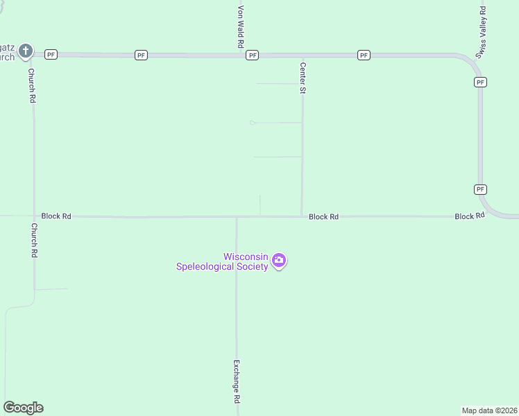map of restaurants, bars, coffee shops, grocery stores, and more near Block Road in Prairie du Sac