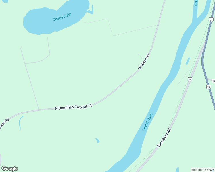 map of restaurants, bars, coffee shops, grocery stores, and more near 1942 West River Road in Cambridge