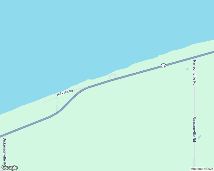 map of restaurants, bars, coffee shops, grocery stores, and more near 2368 Lake Road in Ransomville