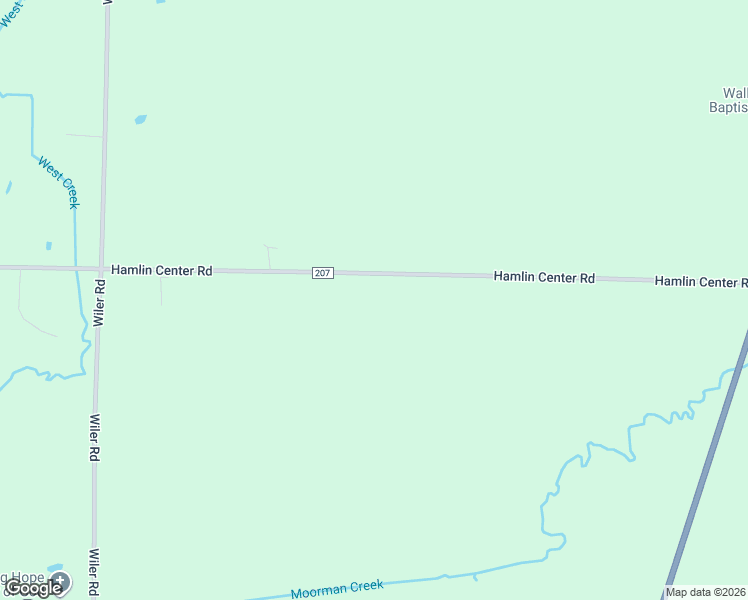 map of restaurants, bars, coffee shops, grocery stores, and more near 346 County Road 207 in Hilton