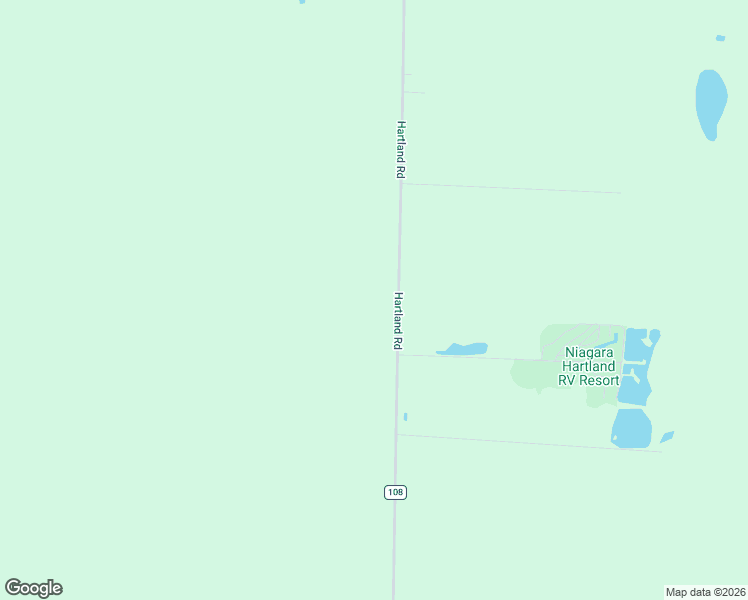 map of restaurants, bars, coffee shops, grocery stores, and more near 2370 Hartland Road in Gasport