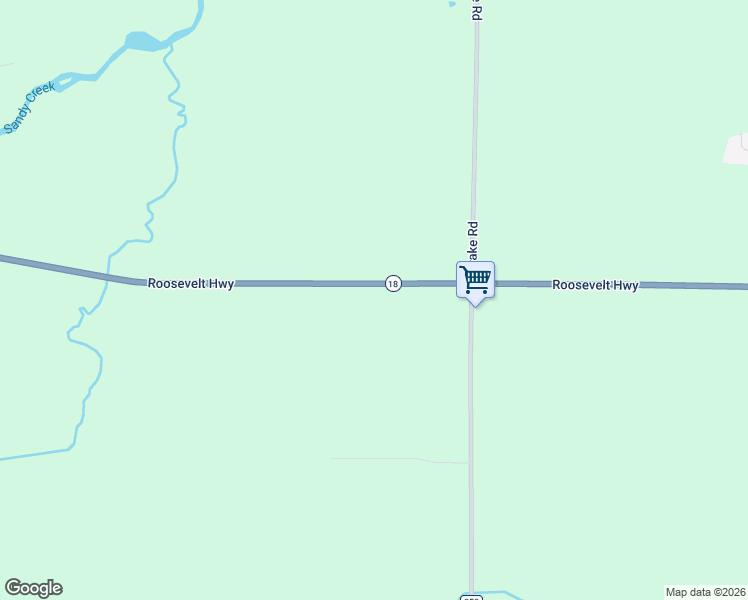 map of restaurants, bars, coffee shops, grocery stores, and more near 3455 Roosevelt Highway in Hamlin