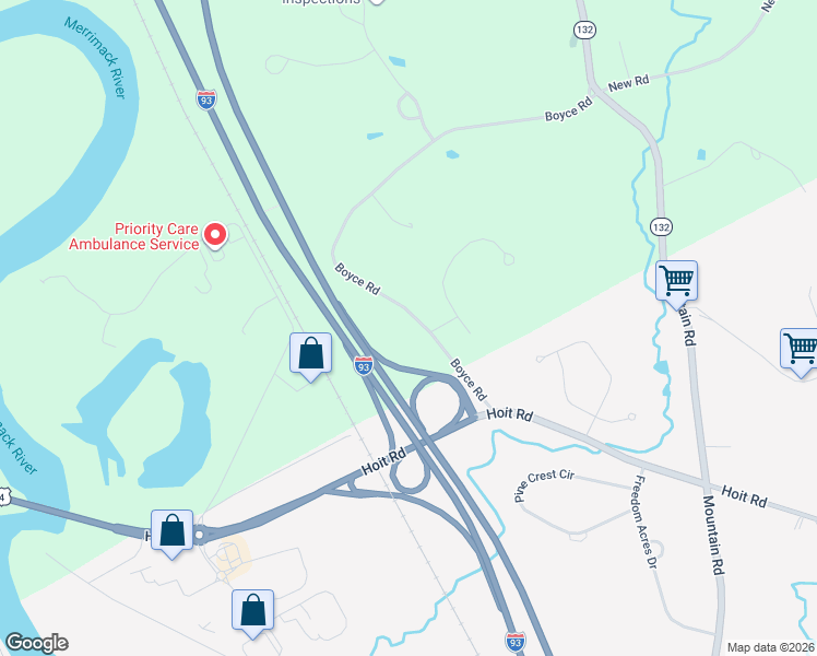 map of restaurants, bars, coffee shops, grocery stores, and more near 91 Boyce Road in Canterbury
