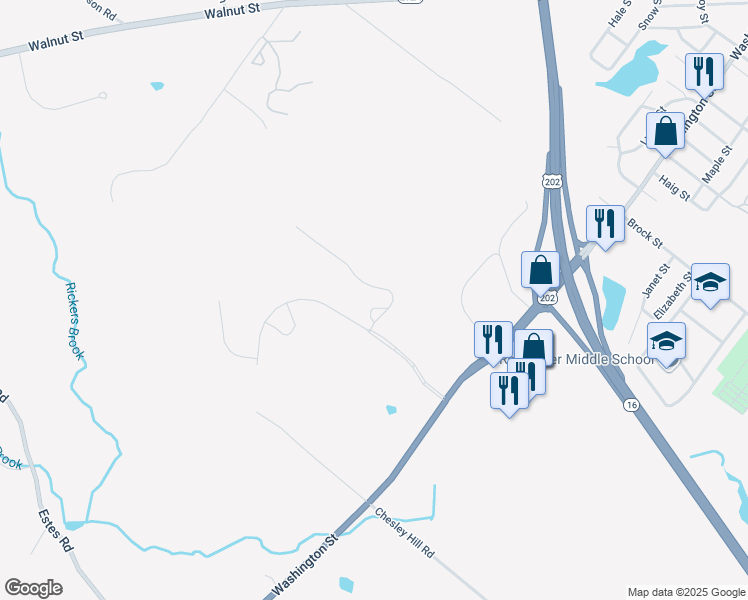 map of restaurants, bars, coffee shops, grocery stores, and more near 6 Truman Circle in Rochester