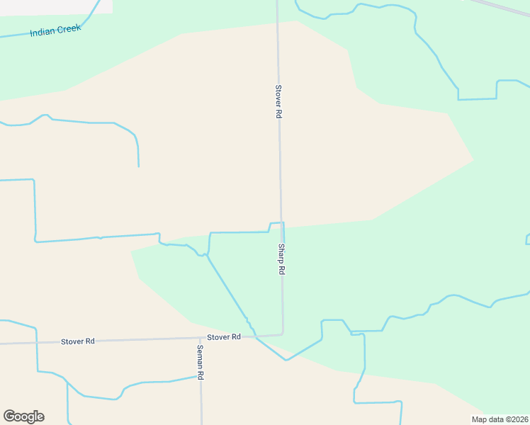 map of restaurants, bars, coffee shops, grocery stores, and more near 8967 Sharp Road in Clifford