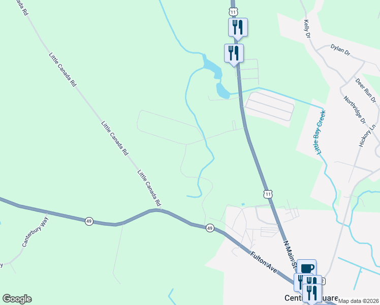 map of restaurants, bars, coffee shops, grocery stores, and more near 51 Phinney Lane in Central Square