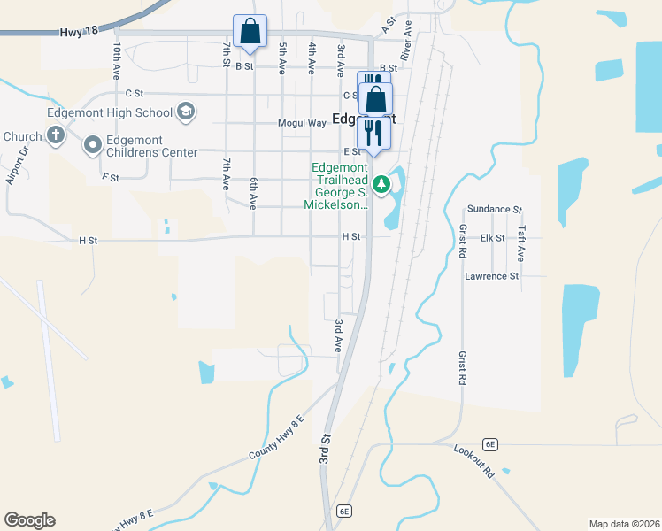 map of restaurants, bars, coffee shops, grocery stores, and more near 811 4th Avenue in Edgemont