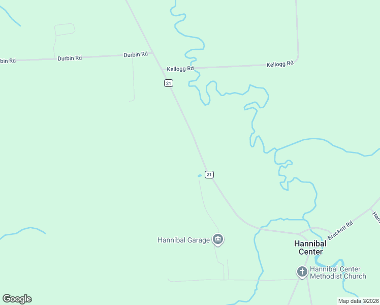 map of restaurants, bars, coffee shops, grocery stores, and more near 687 County Route 21 in Hannibal