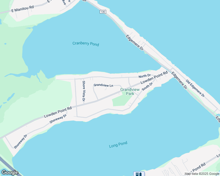 map of restaurants, bars, coffee shops, grocery stores, and more near 41 Grandview Lane in Rochester