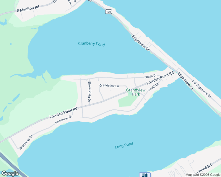 map of restaurants, bars, coffee shops, grocery stores, and more near 75 Grandview Lane in Rochester