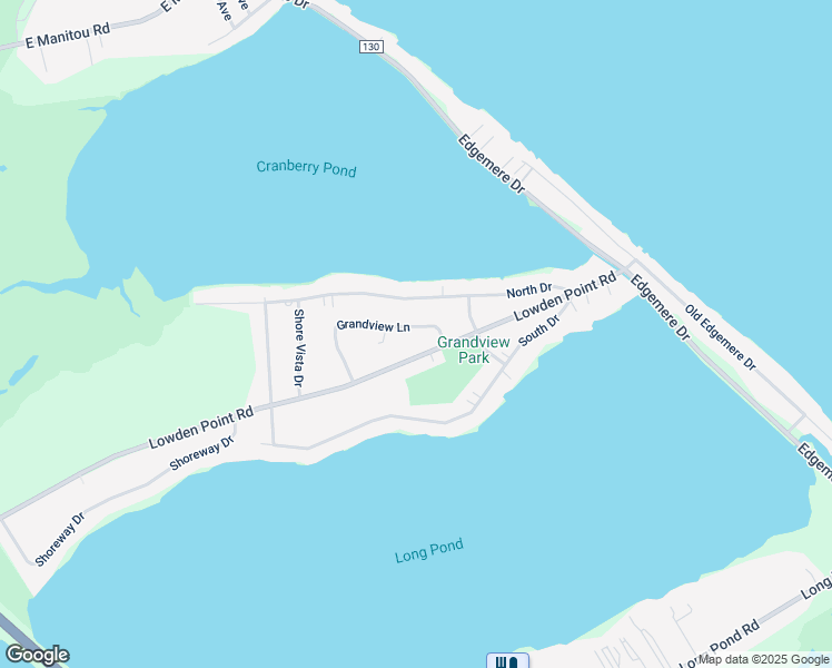 map of restaurants, bars, coffee shops, grocery stores, and more near 41 Grandview Lane in Rochester
