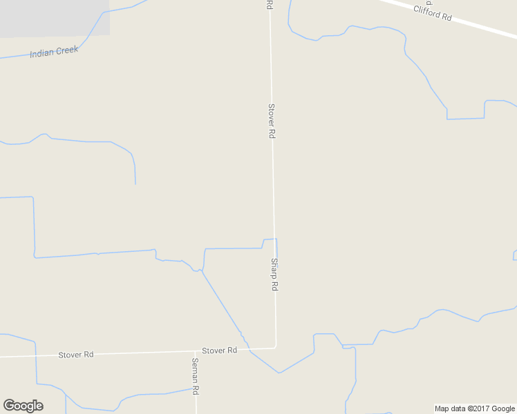 map of restaurants, bars, coffee shops, grocery stores, and more near 8967 Sharp Road in Clifford