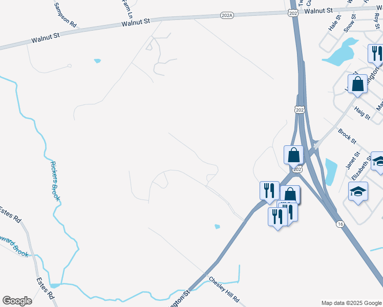 map of restaurants, bars, coffee shops, grocery stores, and more near 58 Monroe Drive in Rochester