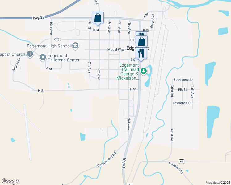 map of restaurants, bars, coffee shops, grocery stores, and more near 811 4th Avenue in Edgemont