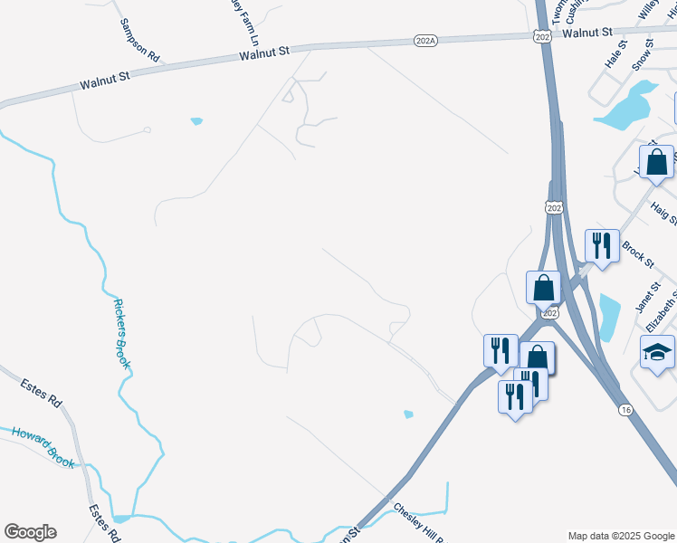 map of restaurants, bars, coffee shops, grocery stores, and more near 52 Monroe Drive in Rochester