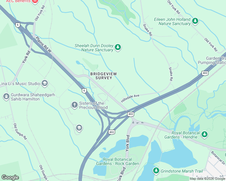 map of restaurants, bars, coffee shops, grocery stores, and more near 792 Glenbrook Avenue in Burlington