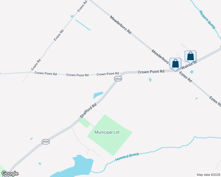 map of restaurants, bars, coffee shops, grocery stores, and more near 44 Strafford Road in Rochester