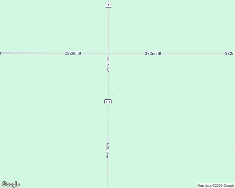 map of restaurants, bars, coffee shops, grocery stores, and more near 28224 469th Avenue in Lennox