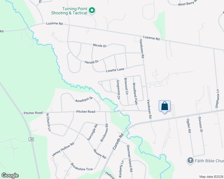 map of restaurants, bars, coffee shops, grocery stores, and more near 19-85 Gregwood Cir in West Glens Falls