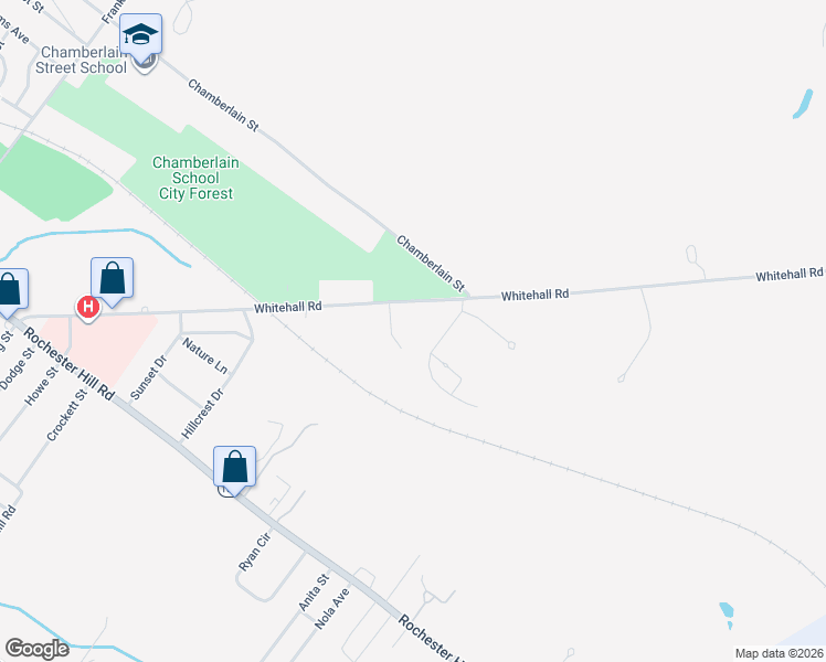 map of restaurants, bars, coffee shops, grocery stores, and more near 14 Alder Creek Lane in Rochester