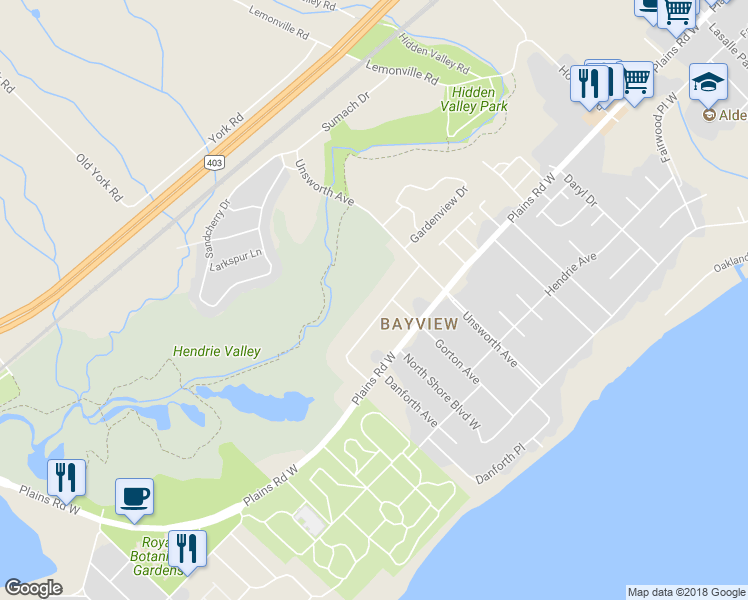 map of restaurants, bars, coffee shops, grocery stores, and more near 391 Patricia Drive in Burlington