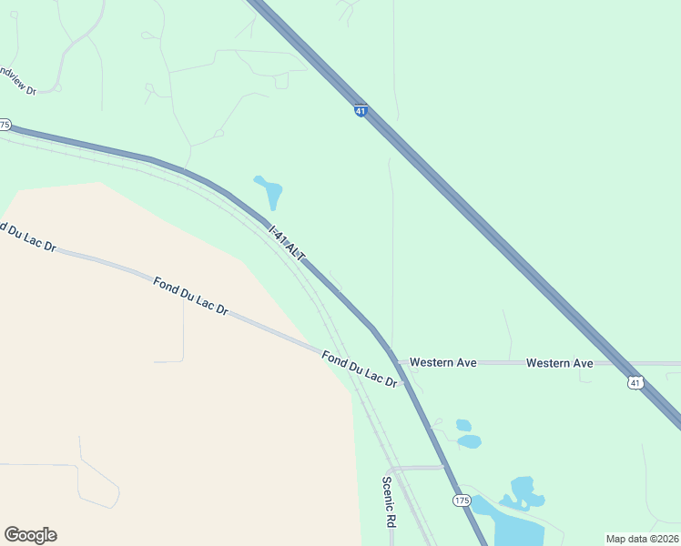 map of restaurants, bars, coffee shops, grocery stores, and more near 2960 Wisconsin 175 in Slinger